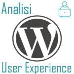 Analisi User experience Wordpress