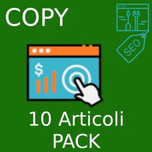 COPY4 - Pack 10 Articoli