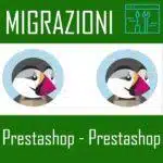 Servizio di migrazione da Prestashop 1.6.x a Prestashop 1.7.x
