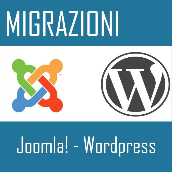 Servizio di migrazione da Joomla a Wordpress